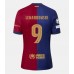 Maillot de foot Barcelona Robert Lewandowski #9 Domicile vêtements 2024-25 Manches Courtes